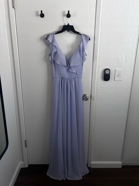Mori Lee Bridesmaid Dress NWT Violet US Size 6 21601